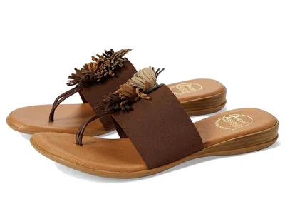 Andre Assous Novalee Featherweight Sandal In Brown