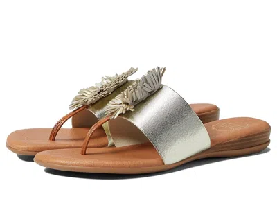 Andre Assous Novalee Featherweight Sandal In Silver
