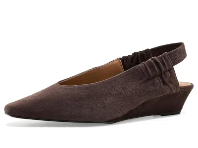 Andre Assous Odeya High Women's Heels Dark Brown Suede: 7.5 M