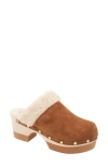 Andre Assous Women's Olivia Studded Clogs In Cognac/natural
