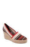 Andre Assous André Assous Patti Espadrille Wedge In Brown Multi
