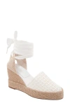 Andre Assous André Assous Payton Espadrille Wedge In White Woven