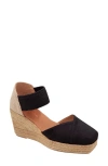 ANDRE ASSOUS PEDRA ESPADRILLE PLATFORM WEDGE SANDAL