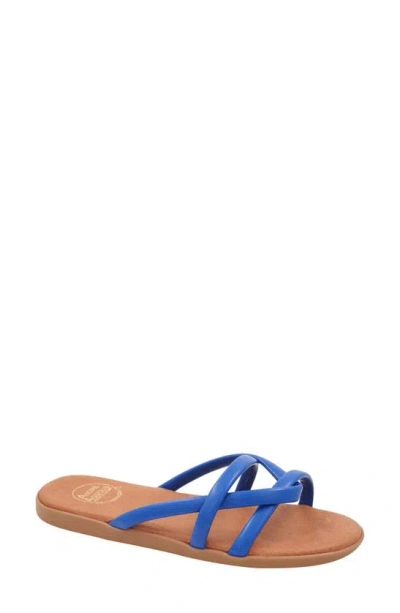 Andre Assous André Assous Pheonix Featherweights™ Slide Sandal In French Blue