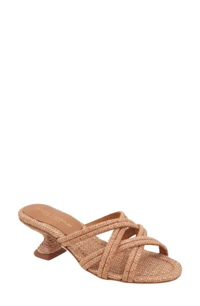 Andre Assous Polina Slide Sandal In Cuero