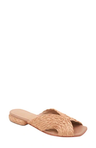 Andre Assous André Assous Ramy Slide Sandal In Beige