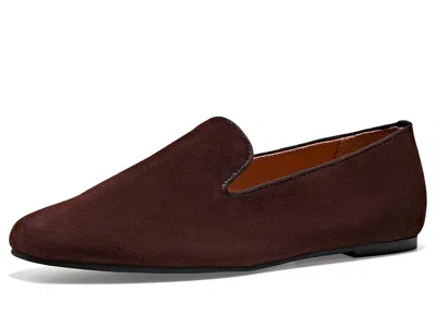 Andre Assous Sara Women's Flat Shoes Dark Brown Suede: 8.5 M