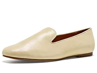 Andre Assous Sara Women's Flat Shoes Metallic Leather: 8.5 M In Gold