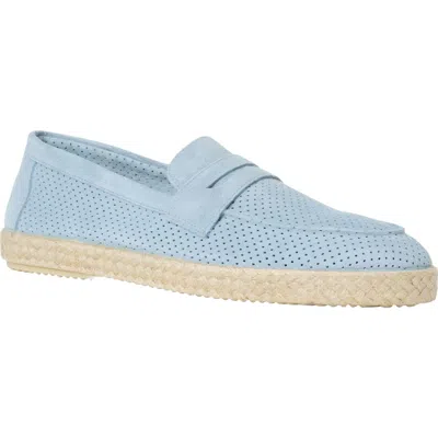 Andre Assous André Assous Stiges Penny Loafer In Blue