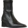 Andre Assous André Assous Verona Wedge Bootie In Black