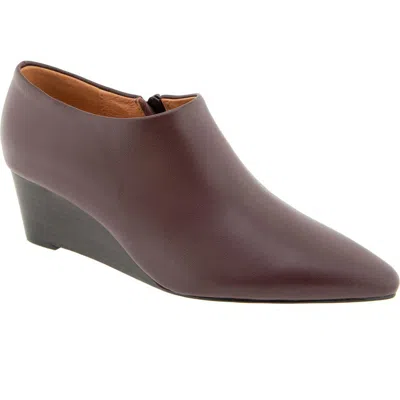Andre Assous André Assous Wanda Wedge Bootie In Brown