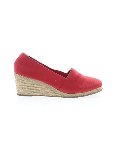 Pre-owned Andre Assous Wedges In Red