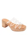 Andre Assous André Assous Camryn Platform Slide Sandal In White