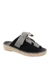 Andre Assous André Assous Cape Espadrille Slide Sandal In Black