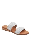 Andre Assous André Assous Galia Featherweights™ Slide Sandal In Silver