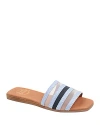 Andre Assous Kaila Slide Sandal In Blue