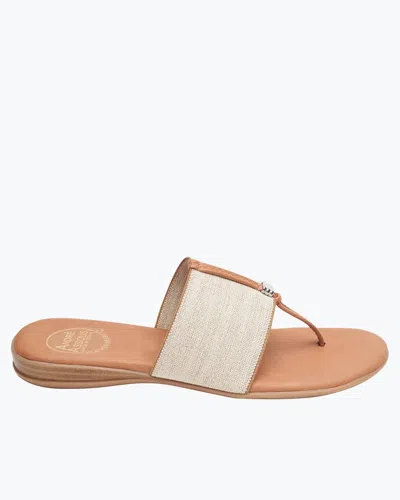 ANDRE ASSOUS WOMEN'S NICE FEATHERWEIGHTS SANDAL IN BEIGE