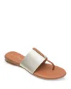 Andre Assous Nice Featherweights™ Slide Sandal In Platino