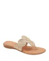 Andre Assous André Assous Nikky Featherweights™ Flip Flop In Platino