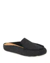 Andre Assous Women's Nolah Slide Flats In Black/peweter