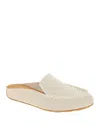 Andre Assous Women's Nolah Slide Flats In Creme/platino