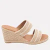 Andre Assous André Assous Nolita Espadrille Wedge Sandal In Natural/white