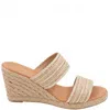 Andre Assous André Assous Nolita Wedge Slide Sandal In Brown