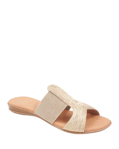 ANDRE ASSOUS WOMEN'S NOOR SLIDE SANDALS
