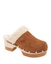 Andre Assous Women's Olivia Studded Clogs In Cognac/natural