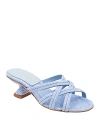 Andre Assous Polina Slide Sandal In Sky Blue