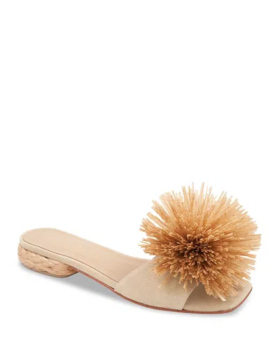 ANDRE ASSOUS WOMEN'S RAYNI POM POM SANDALS