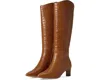 Andre Assous Women's Waverly Boots In Cognac Croc In Brown