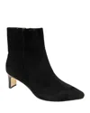 Andre Assous André Assous Winter Water Resistant Pointed Toe Bootie In Black Suede