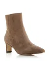 Andre Assous André Assous Winter Pointed Toe Bootie In Desert Taupe
