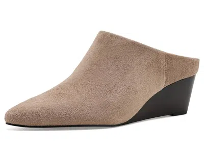 Andre Assous Wyatt High Women's Heels Desert Taupe Suede: 5 M, Leather In Multi