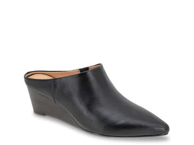 Andre Assous Wyatt Wedge Mule In Black