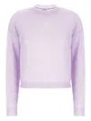 Andrè Maurice Long-sleeve Sweater In Purple
