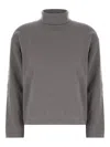 Andrè Maurice Turtleneck Cashmere Sweater In Gray