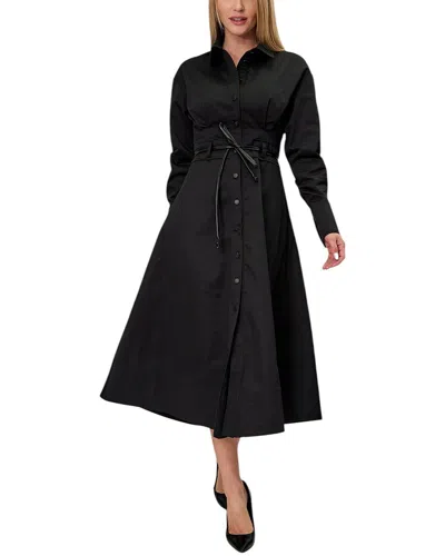 Andre Tan Midi Dress In Black