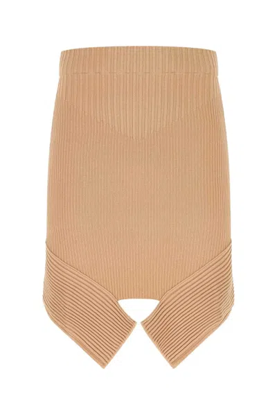 Andrea Adamo Gonna In Neutrals