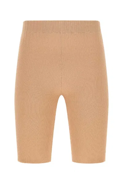 Andrea Adamo Shorts In Neutrals