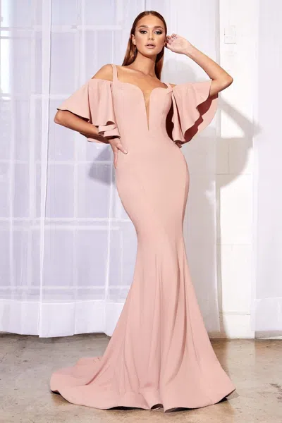 Andrea & Leo A0079 Long Formal Fitted Mermaid Prom Dress In Multi