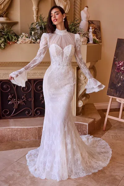 Andrea & Leo Wl042 Bridal Gown Long Fitted Lace Wedding Dress