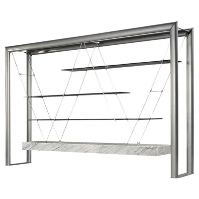 Pre-owned Andrea Branzi Libreria Berione Di  Per Cassina In Gray