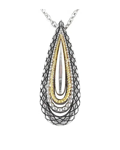 Andrea Candela 18k & Silver Necklace In Metallic
