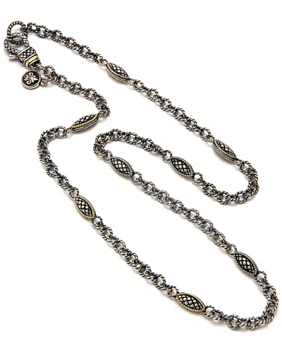 Andrea Candela Andréa Candela Alhambra 18k & Silver Necklace In Metallic