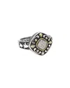 Andrea Candela Andrea Ii 18k & Silver 0.05 Ct. Tw. Diamond Ring