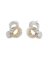 Andrea Candela Andréa Candela Bubbles 18k & Silver Earrings In Silver