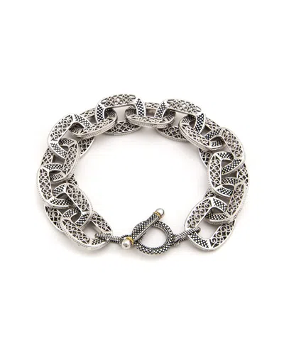 Andrea Candela Enamorada 18k & Silver Bracelet In Metallic