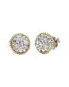 ANDREA CANDELA ANDREA CANDELA LA ROMANA 18K & SILVER EARRINGS